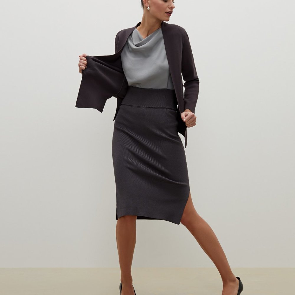 Never worn MM LaFleur Harlem Skirt (Jardigan Knit) size xs